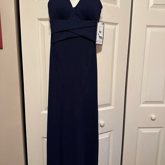 WT Emerald Sunday Size S Formal long dress with built in bra - Picture 1 of 9